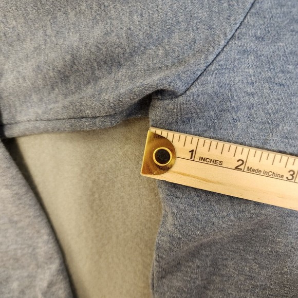 Ralph Lauren Sweatshirt Mens Medium Gray Vintage Solid Long Sleeve - Picture 8 of 14